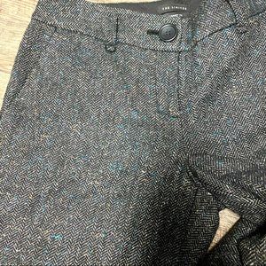 Wide leg herringbone pattern The Limited pants